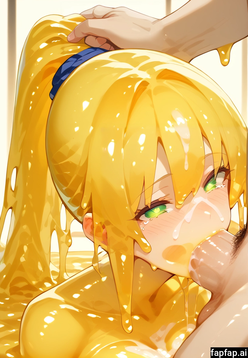 1girl, penis, fellatio, oral, hetero, green eyes · Yamete.gg