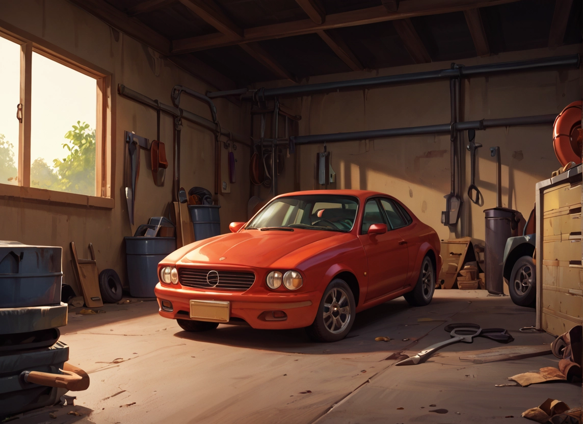 motor vehicle, ground vehicle, car, no humans, bucket, vehicle focus