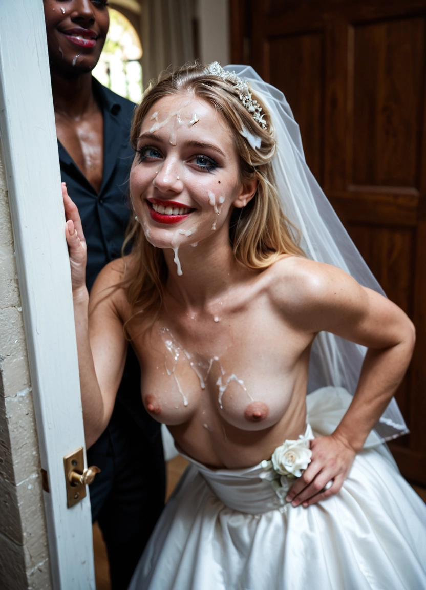 1girl, cum, hetero, breasts, facial, blonde hair · Yamete.gg
