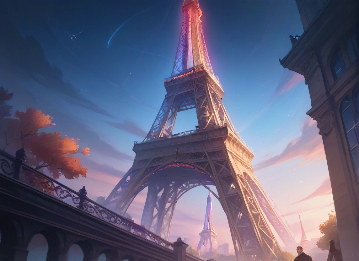 scenery, sky, tree, cloud, bridge, outdoors · Yamete.gg