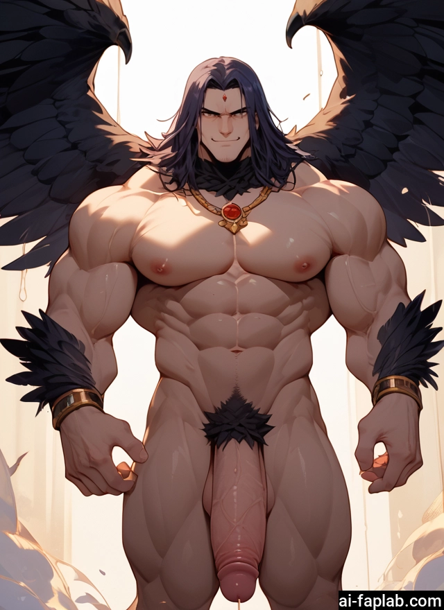 bara, muscular male, muscular, male focus, penis, 1boy · Yamete.gg