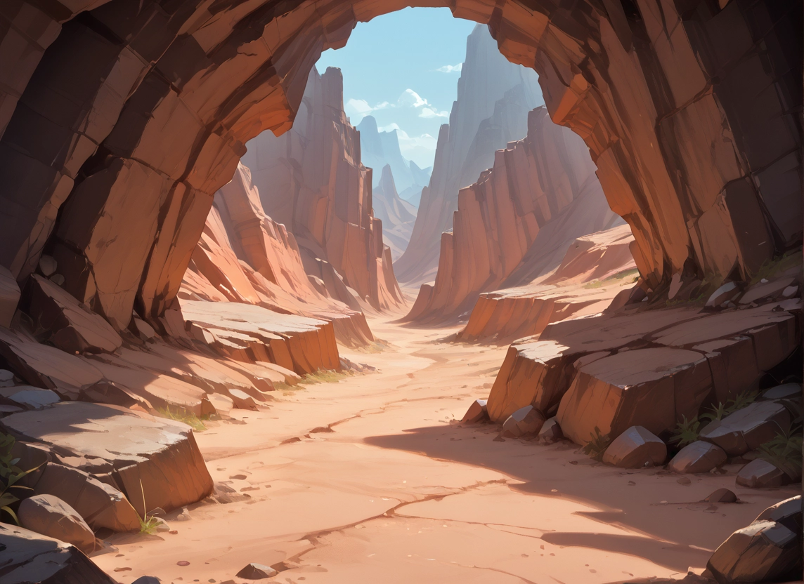 no humans, scenery, outdoors, sky, day, rock · Yamete.gg