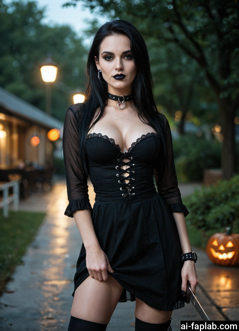1girl, breasts, solo, black hair, jewelry, thighhighs