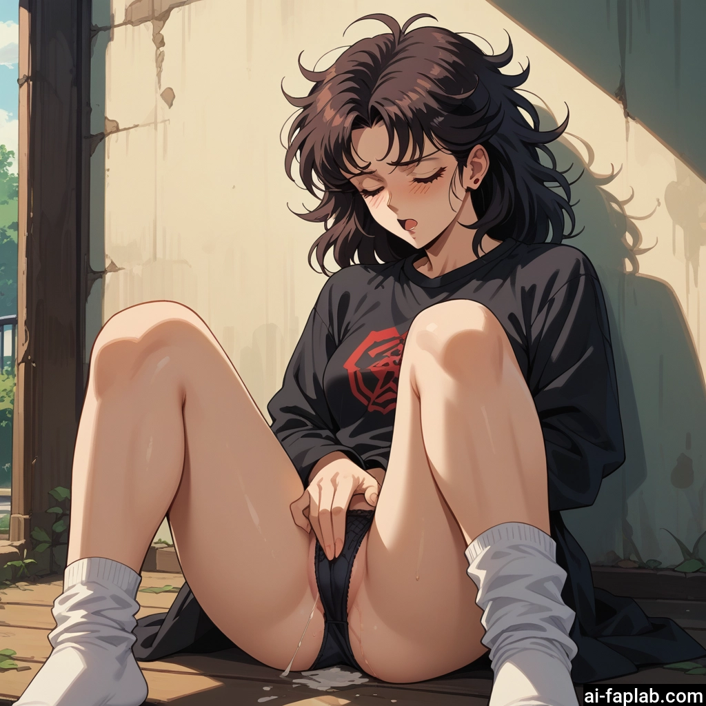 1girl, underwear, panties, solo, closed eyes, sitting · Yamete.gg