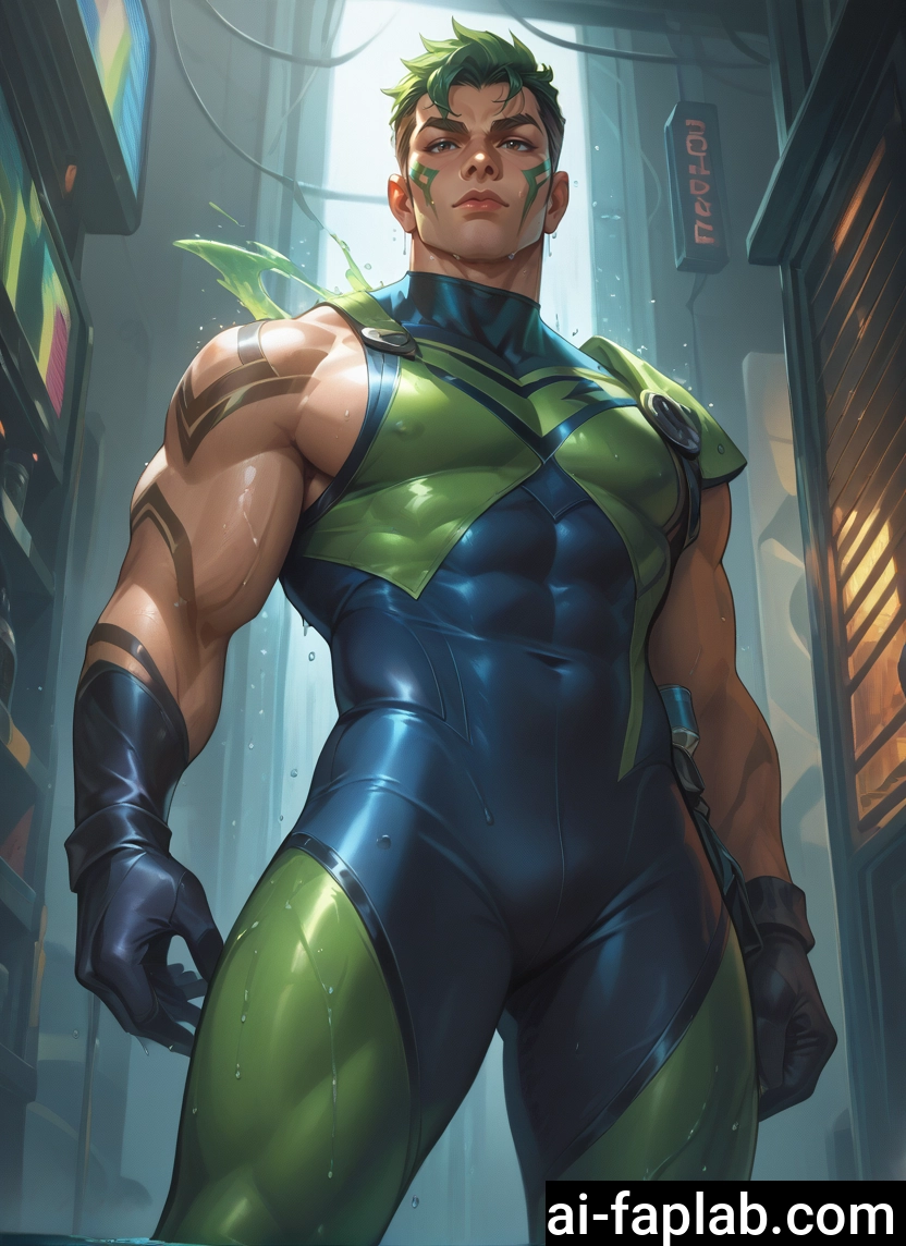 1boy, male focus, muscular, muscular male, solo, bara · Yamete.gg