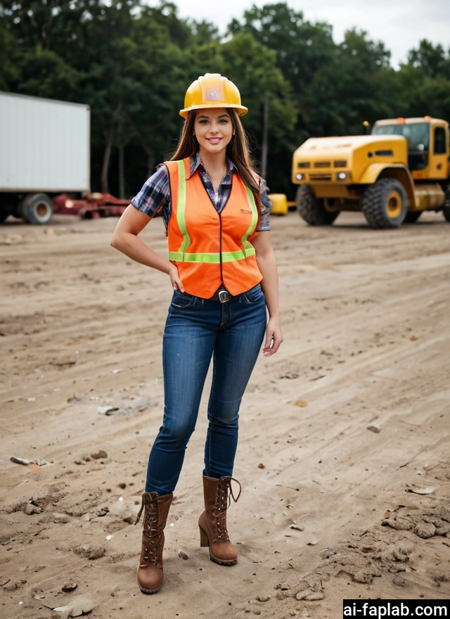 1girl, pants, boots, motor vehicle, denim, jeans · Yamete.gg