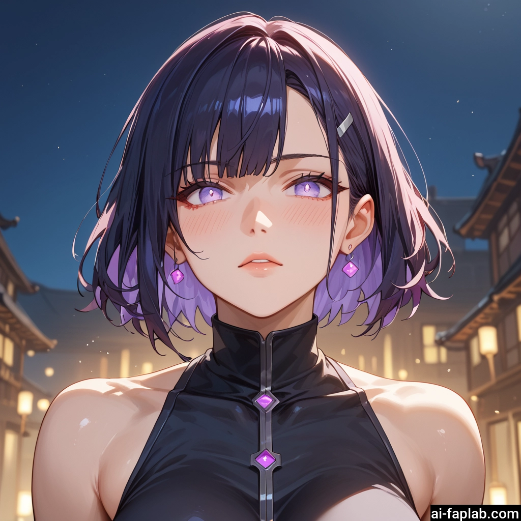 1girl, jewelry, earrings, solo, looking at viewer, hair ornament