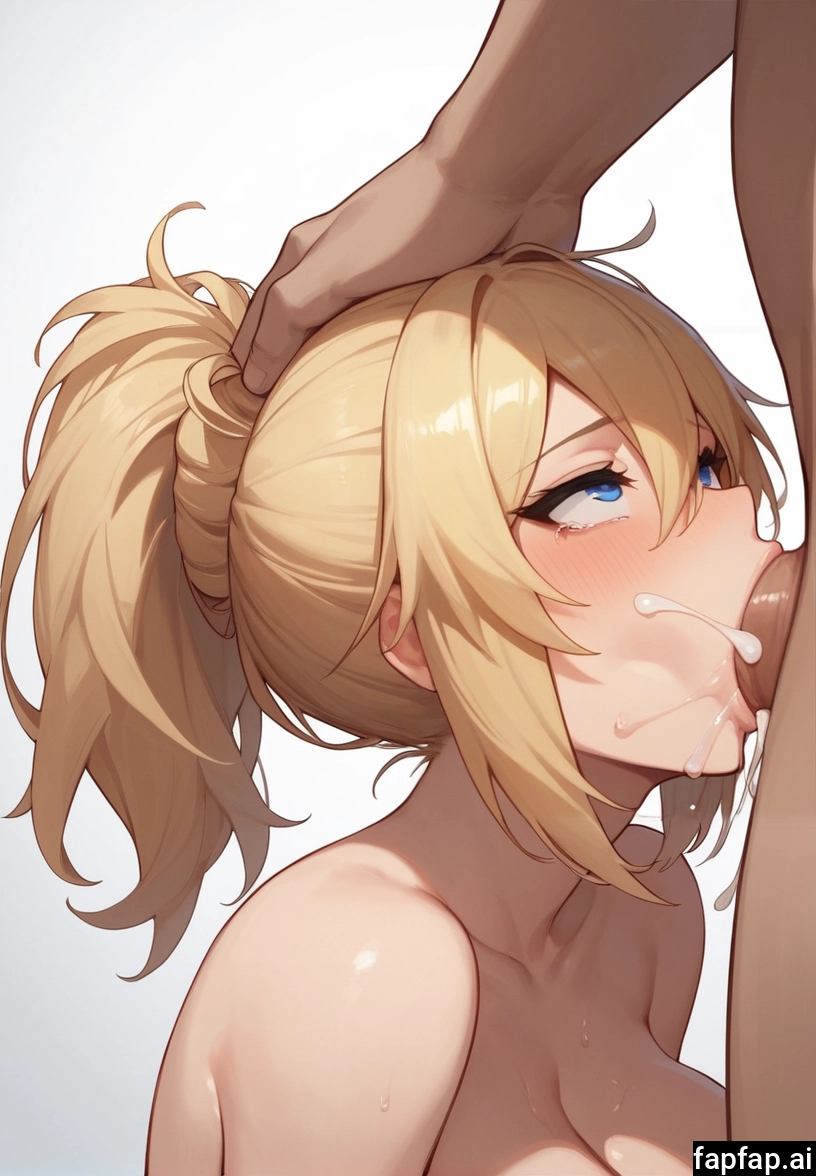 1girl, breasts, hetero, blonde hair, fellatio, oral · Yamete.gg