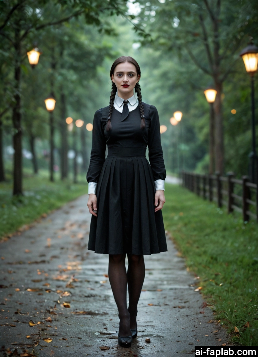 1girl, solo, pantyhose, braid, twin braids, skirt · Yamete.gg