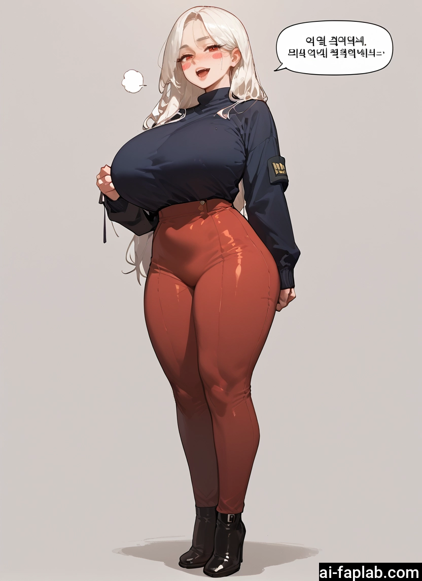 1girl, breasts, long hair, pants, solo, huge breasts · Yamete.gg