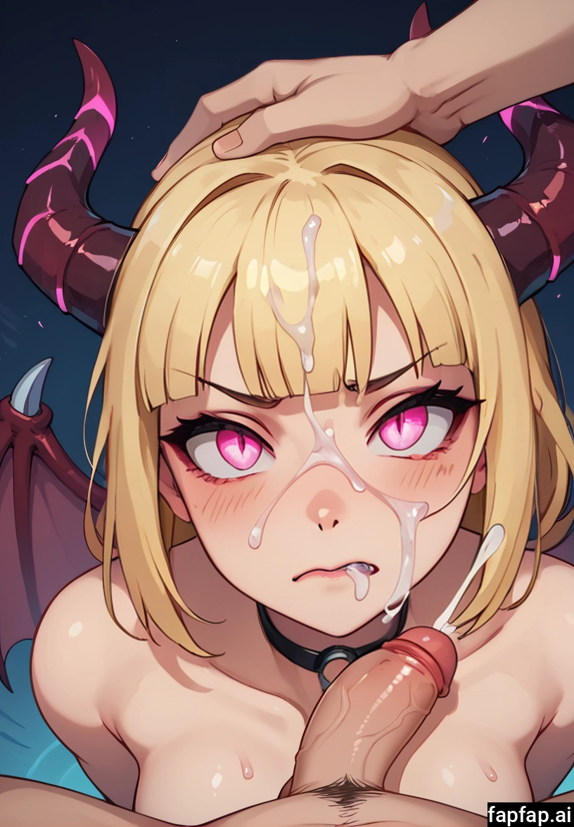 1girl, penis, cum, hetero, horns, uncensored · Yamete.gg