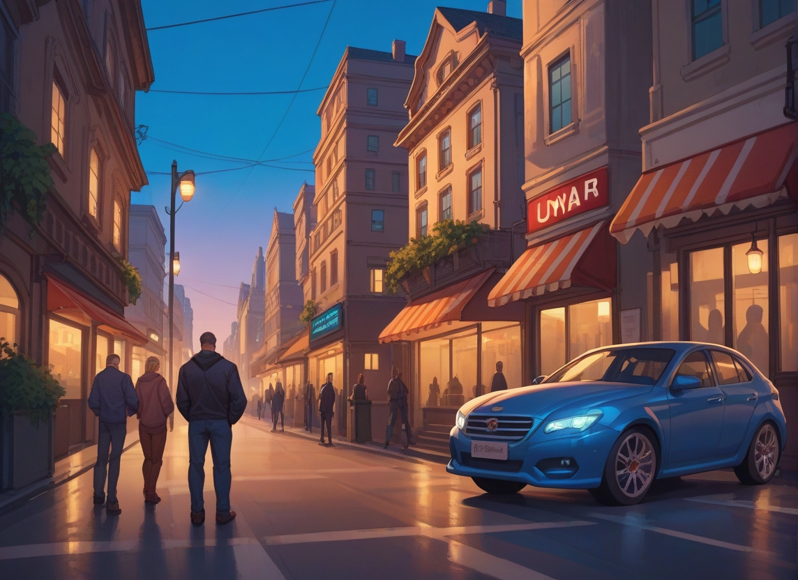 car, ground vehicle, motor vehicle, street, road, outdoors · Yamete.gg