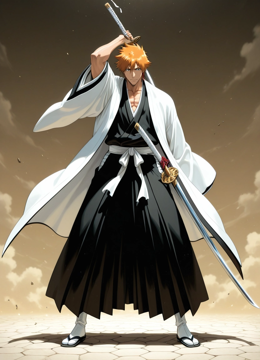 sword, weapon, 1boy, male focus, solo, holding weapon · Yamete.gg
