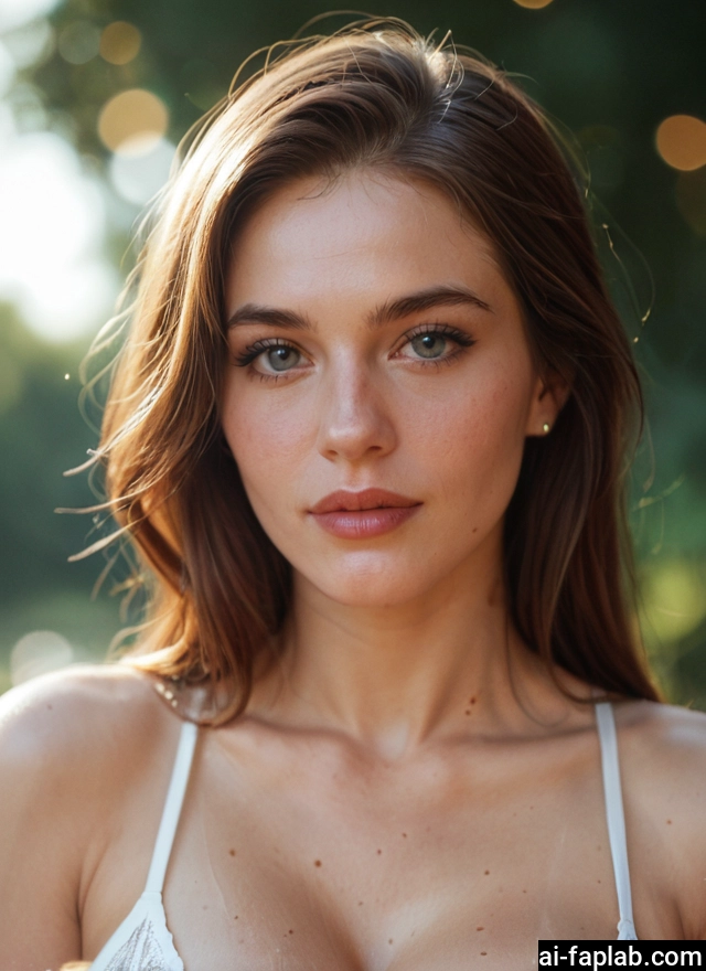 1girl, solo, looking at viewer, breasts, long hair, brown hair · Yamete.gg