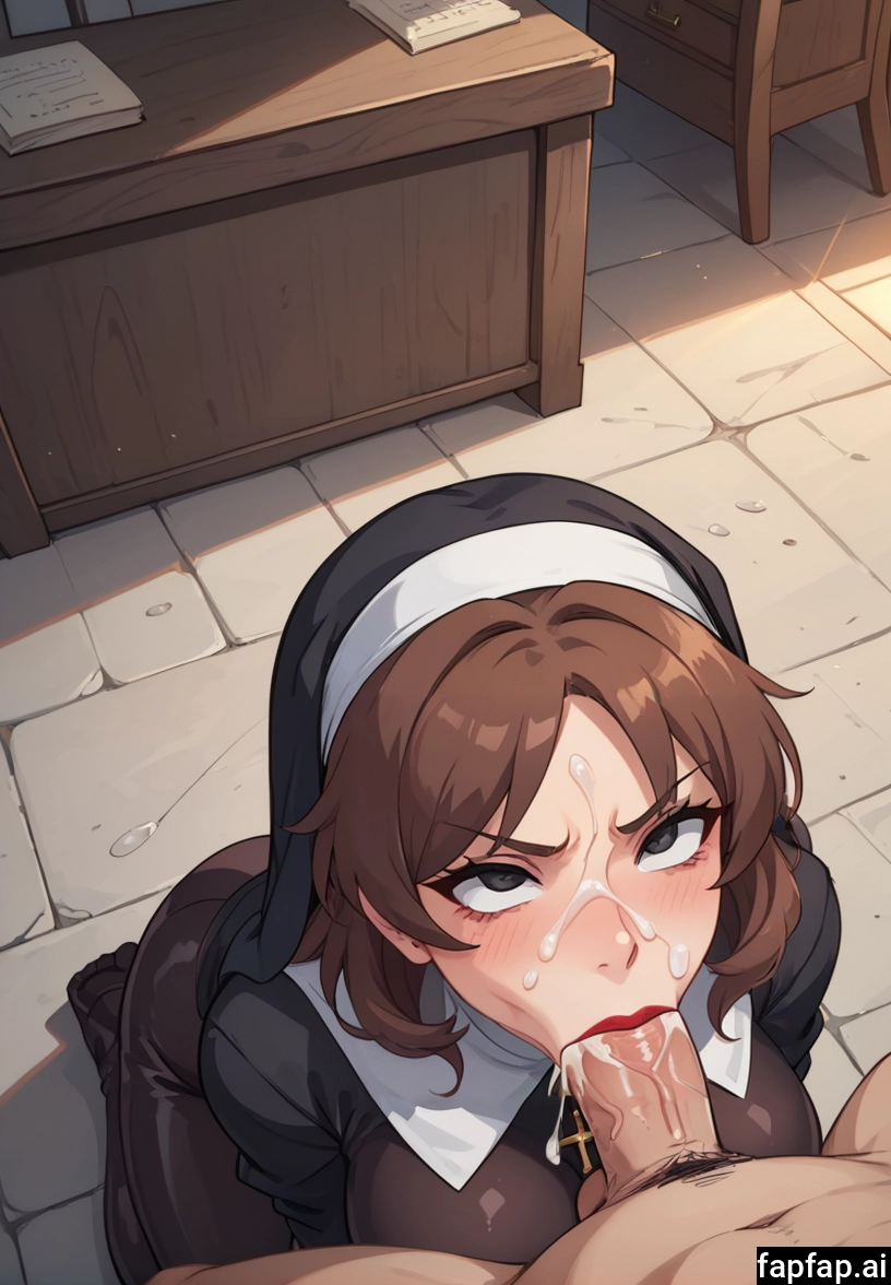 1girl, hetero, penis, cum, brown hair, 1boy · Yamete.gg
