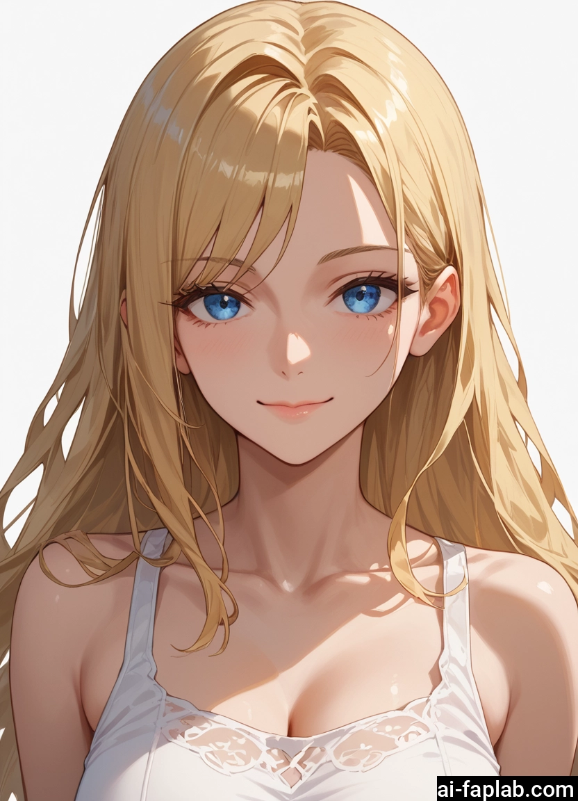 1girl, breasts, blue eyes, solo, blonde hair, long hair · Yamete.gg