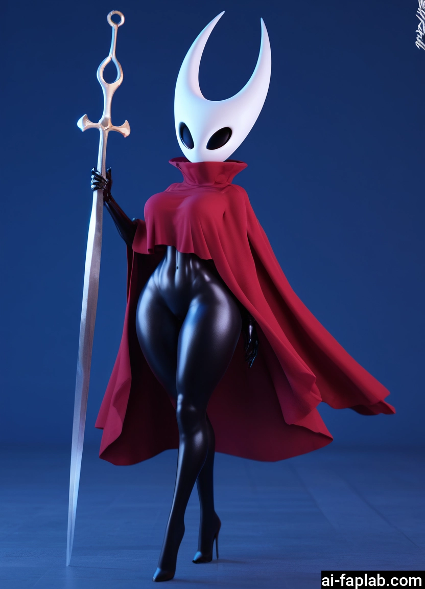 1girl, weapon, sword, high heels, solo, breasts