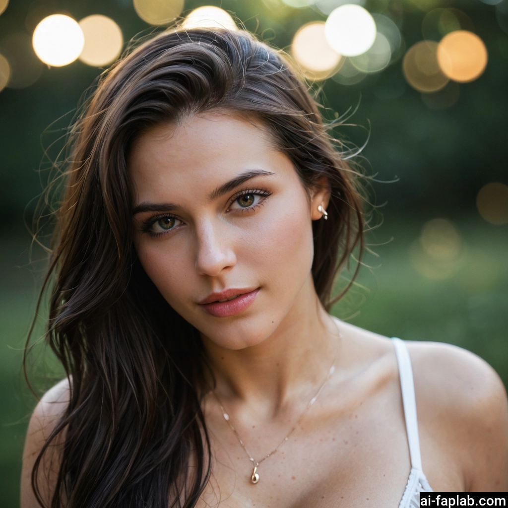 1girl, solo, jewelry, necklace, earrings, brown eyes