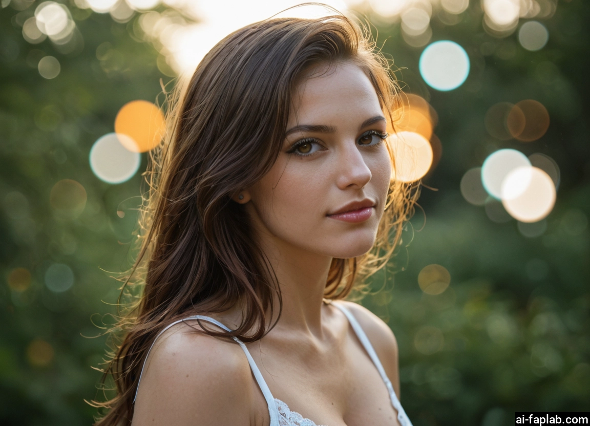 1girl, solo, looking at viewer, long hair, brown eyes, brown hair · Yamete.gg