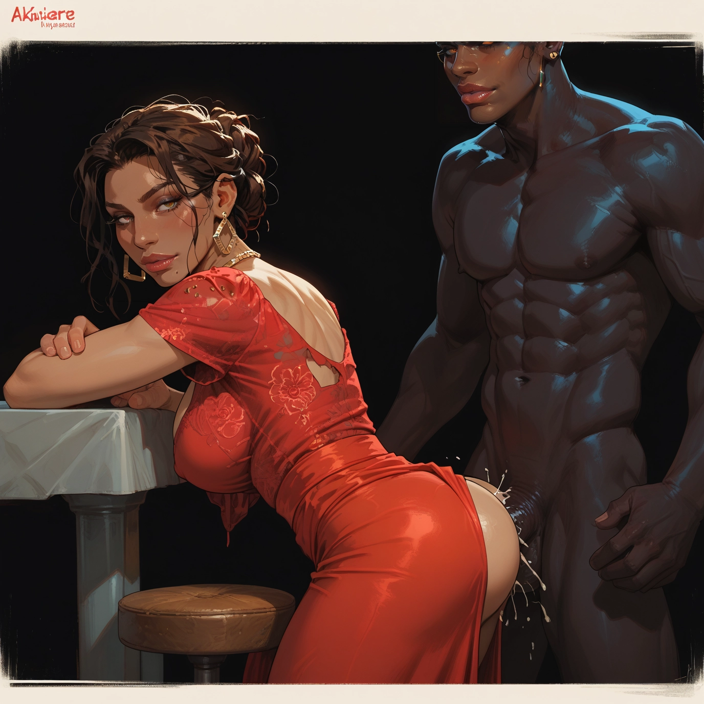 1girl, hetero, sex, 1boy, dress, jewelry · Yamete.gg