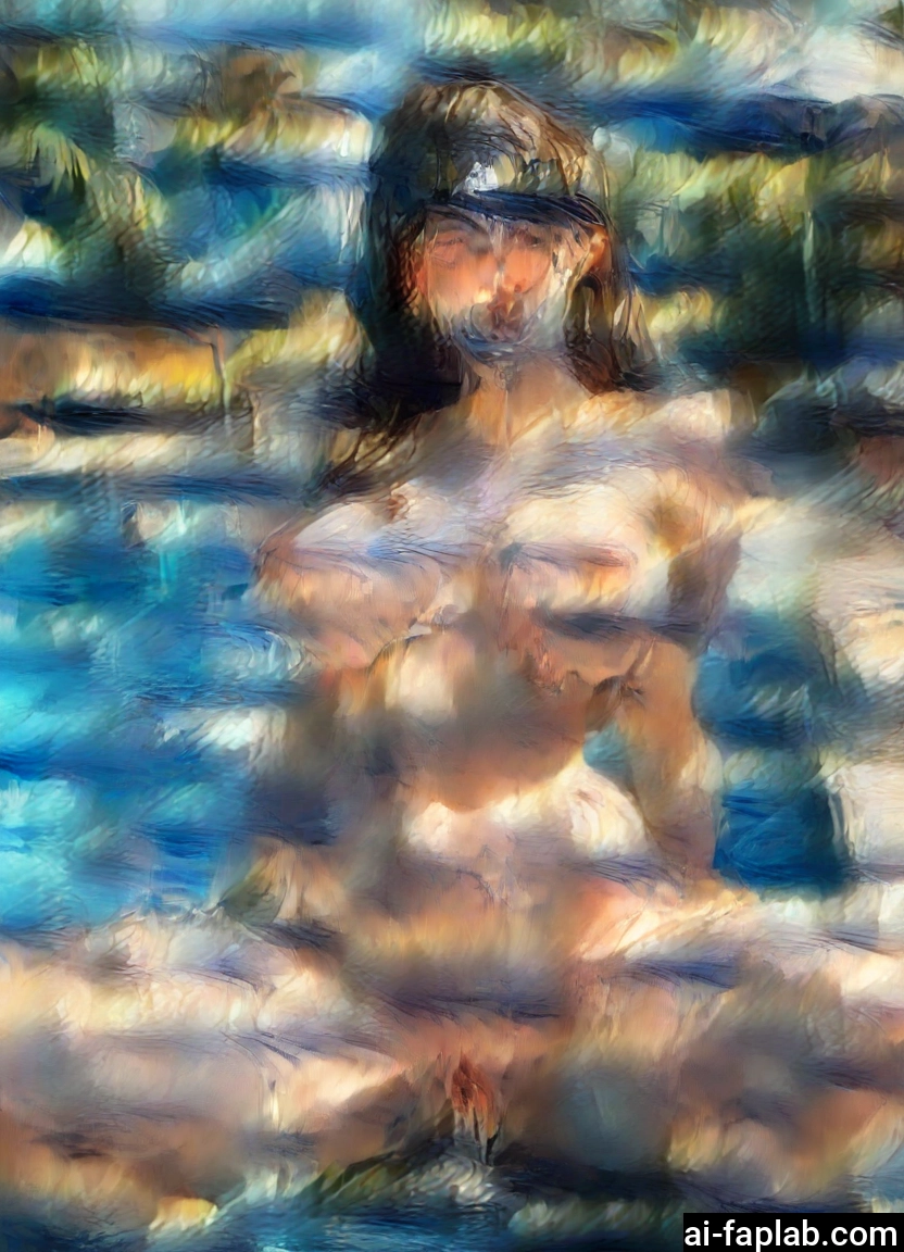 1girl, solo, nude, breasts, onsen, water