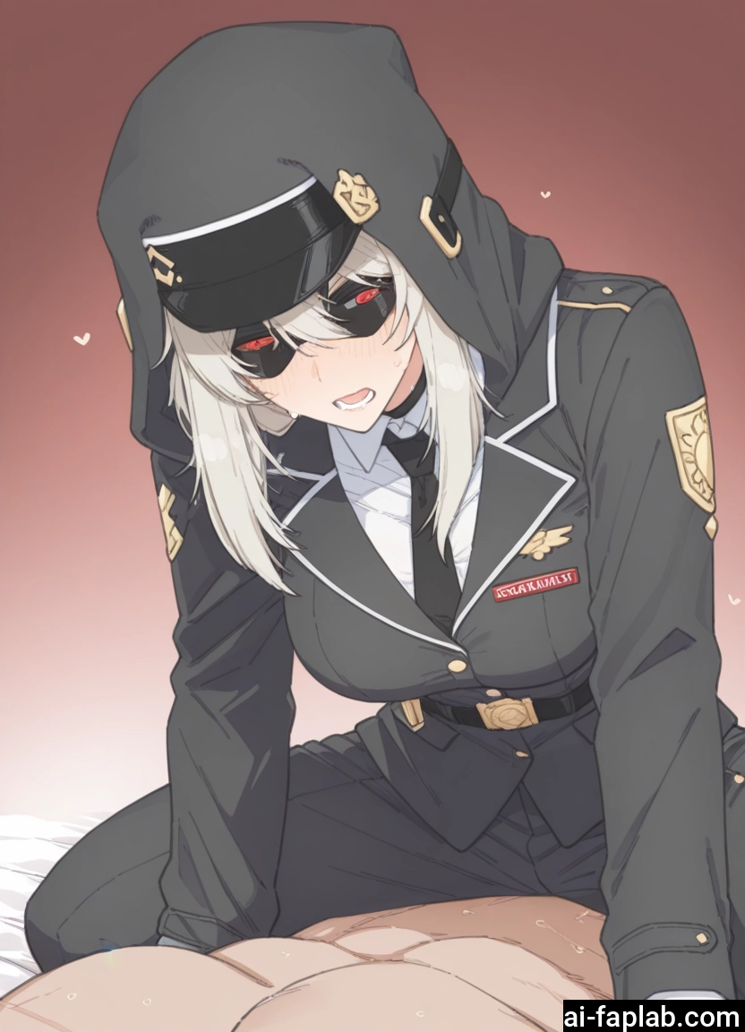 1girl, 1boy, red eyes, uniform, hetero, necktie