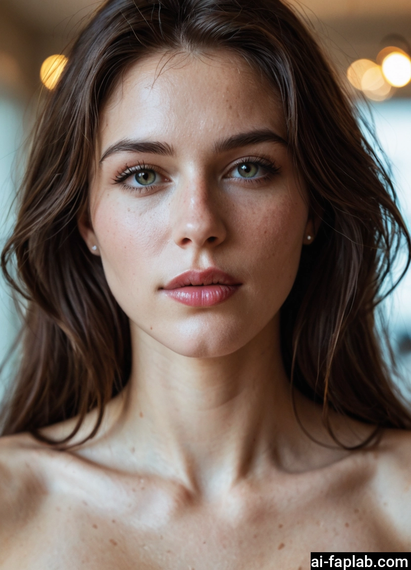 1girl, solo, jewelry, long hair, brown hair, earrings