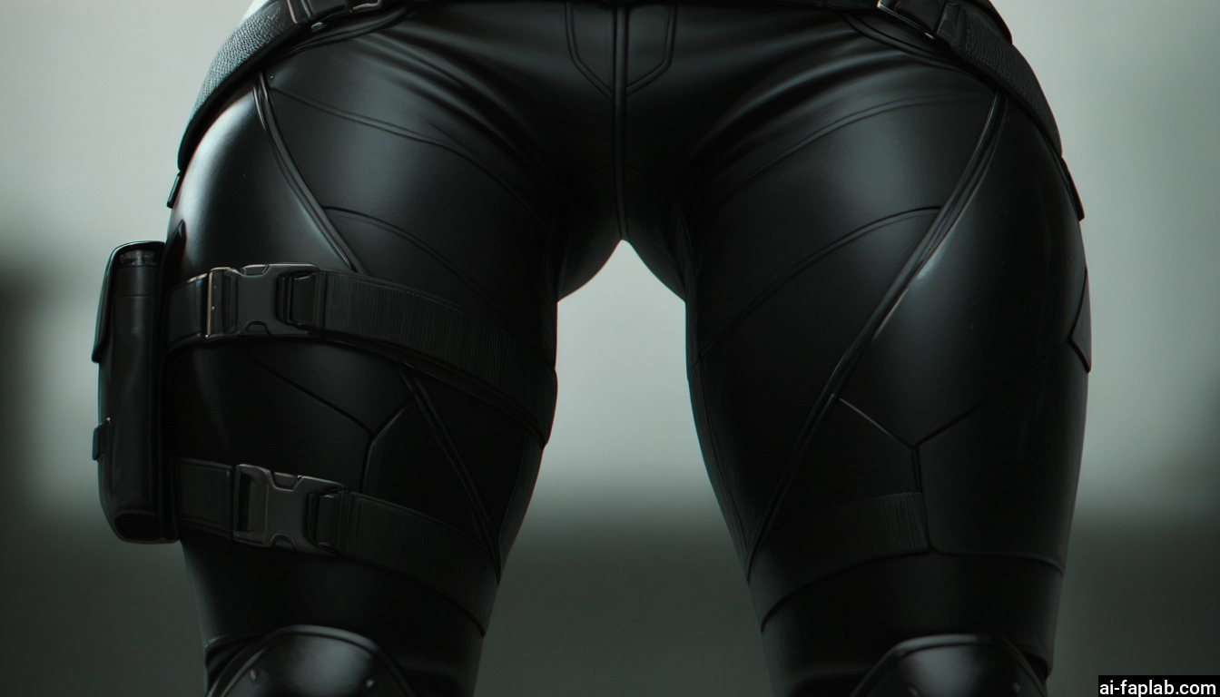 1girl, solo, ass, pants, close-up, ass focus