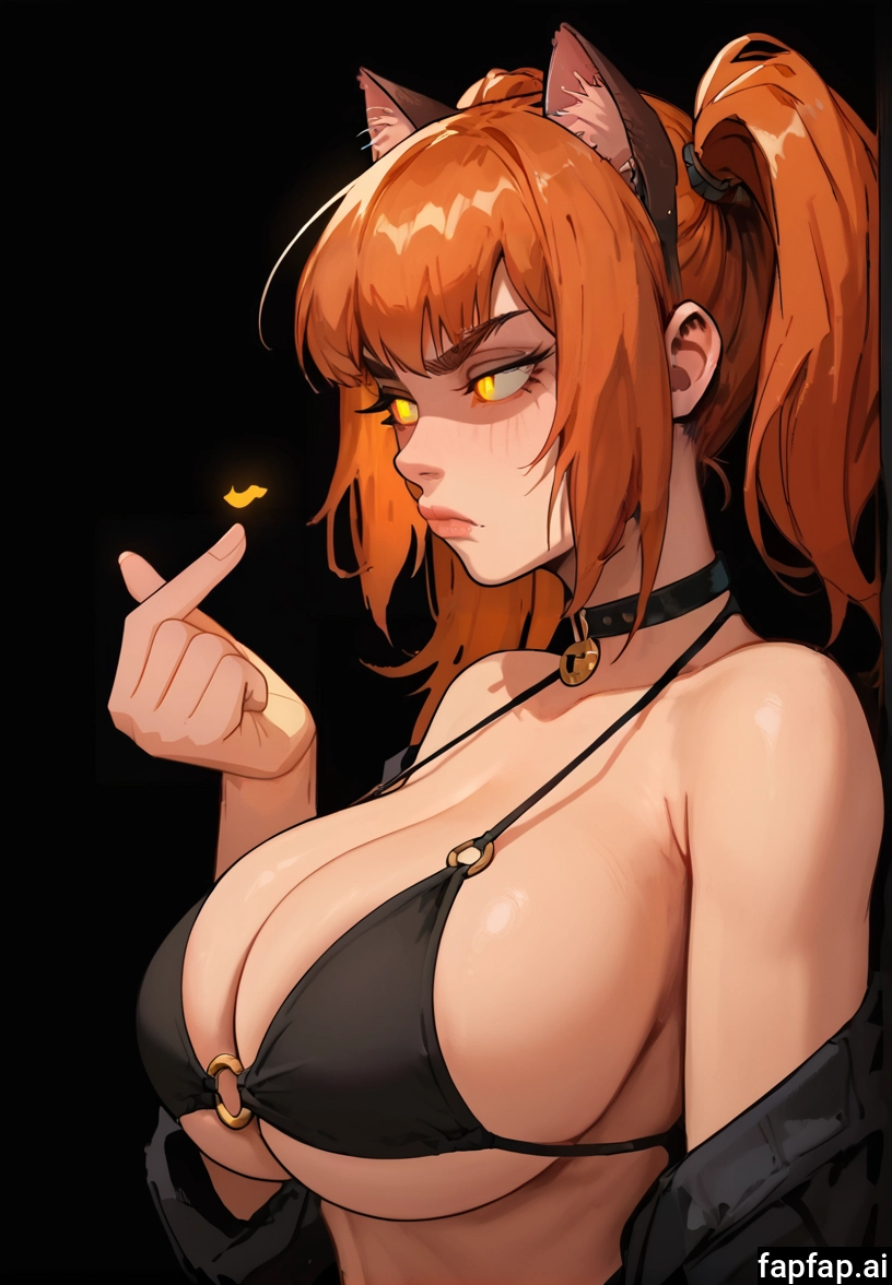 1girl, breasts, animal ears, swimsuit, bikini, solo