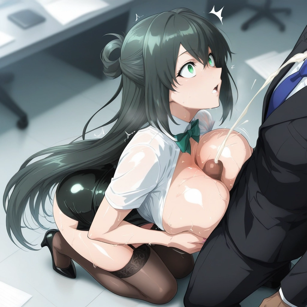 1girl, hetero, breasts, penis, paizuri, censored · Yamete.gg