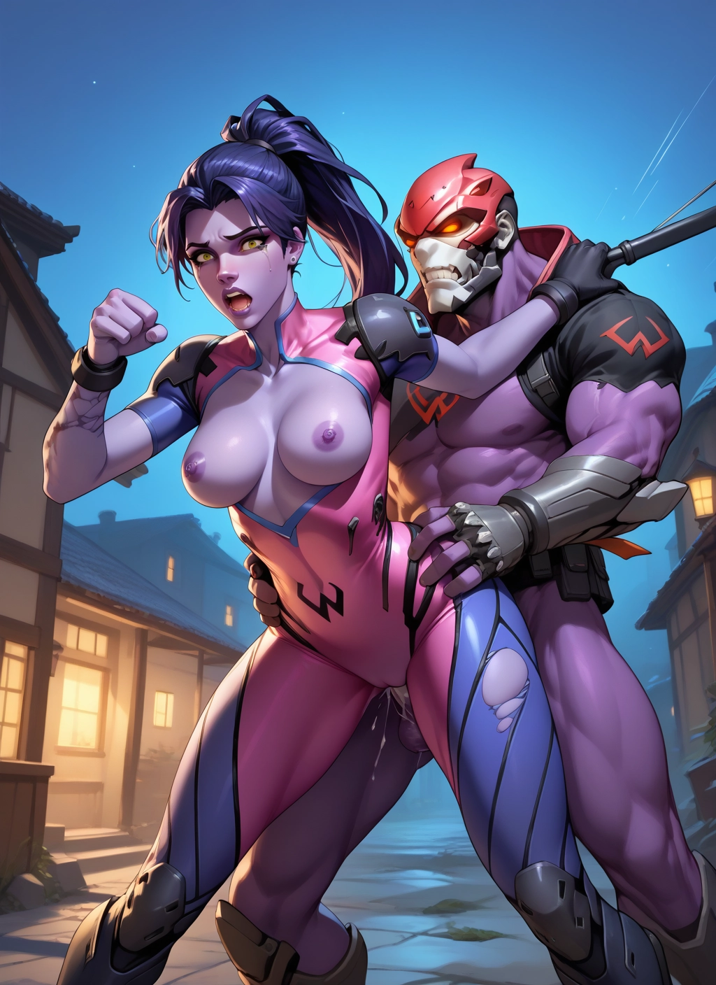 1girl, 1boy, nipples, breasts, hetero, sex · Yamete.gg
