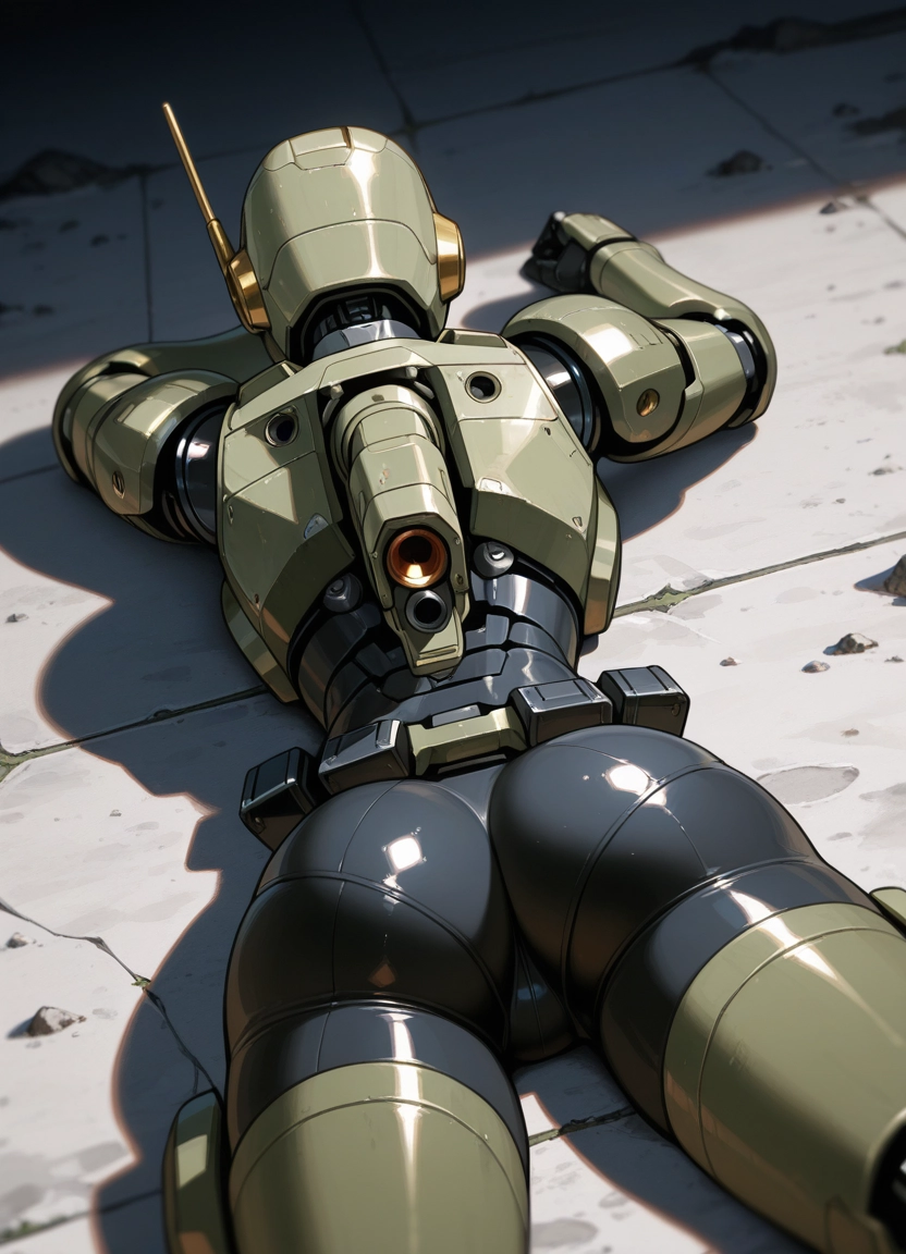 on stomach, ass, lying, solo, from behind, robot · Yamete.gg