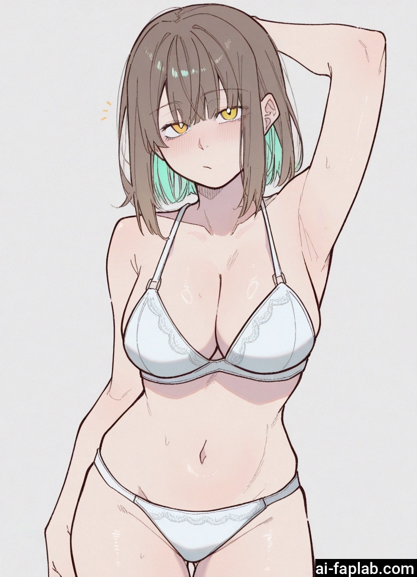 1girl, breasts, underwear, bra, panties, solo · Yamete.gg