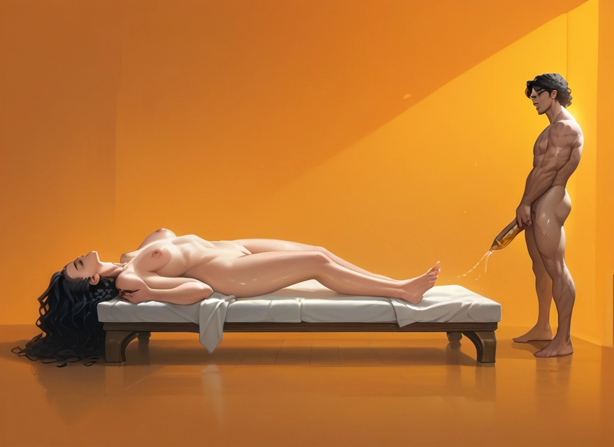 1girl, 1boy, nude, nipples, breasts, hetero · Yamete.gg
