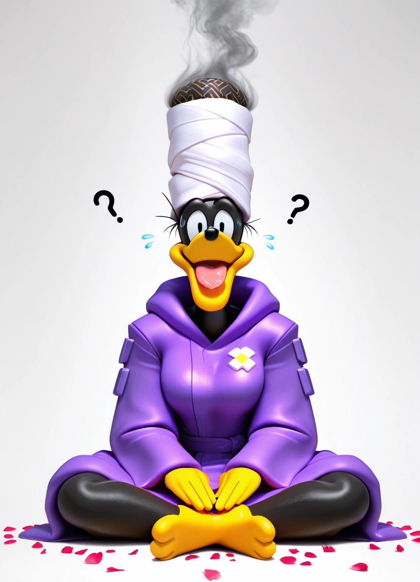 1girl, solo, sitting, hood, petals, genderswap (mtf) · Yamete.gg