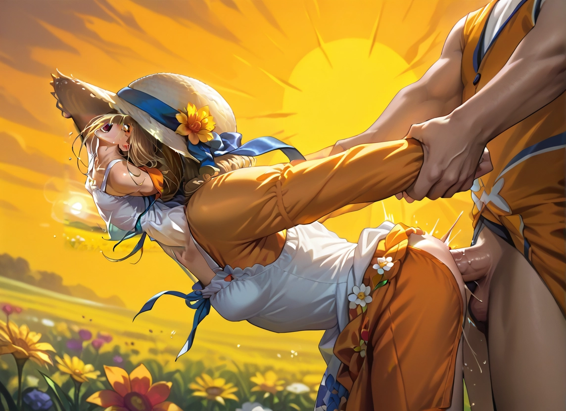 1girl, sex, 1boy, hetero, hat, penis · Yamete.gg