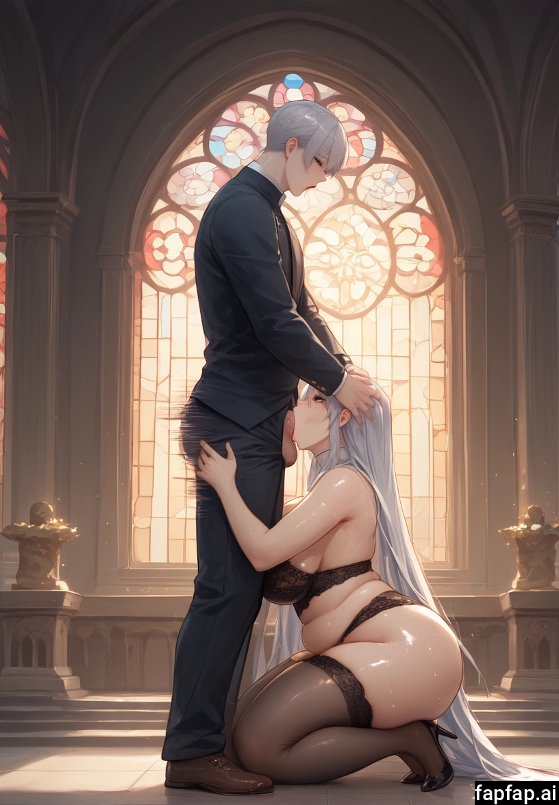 1girl, hetero, 1boy, underwear, breasts, long hair · Yamete.gg
