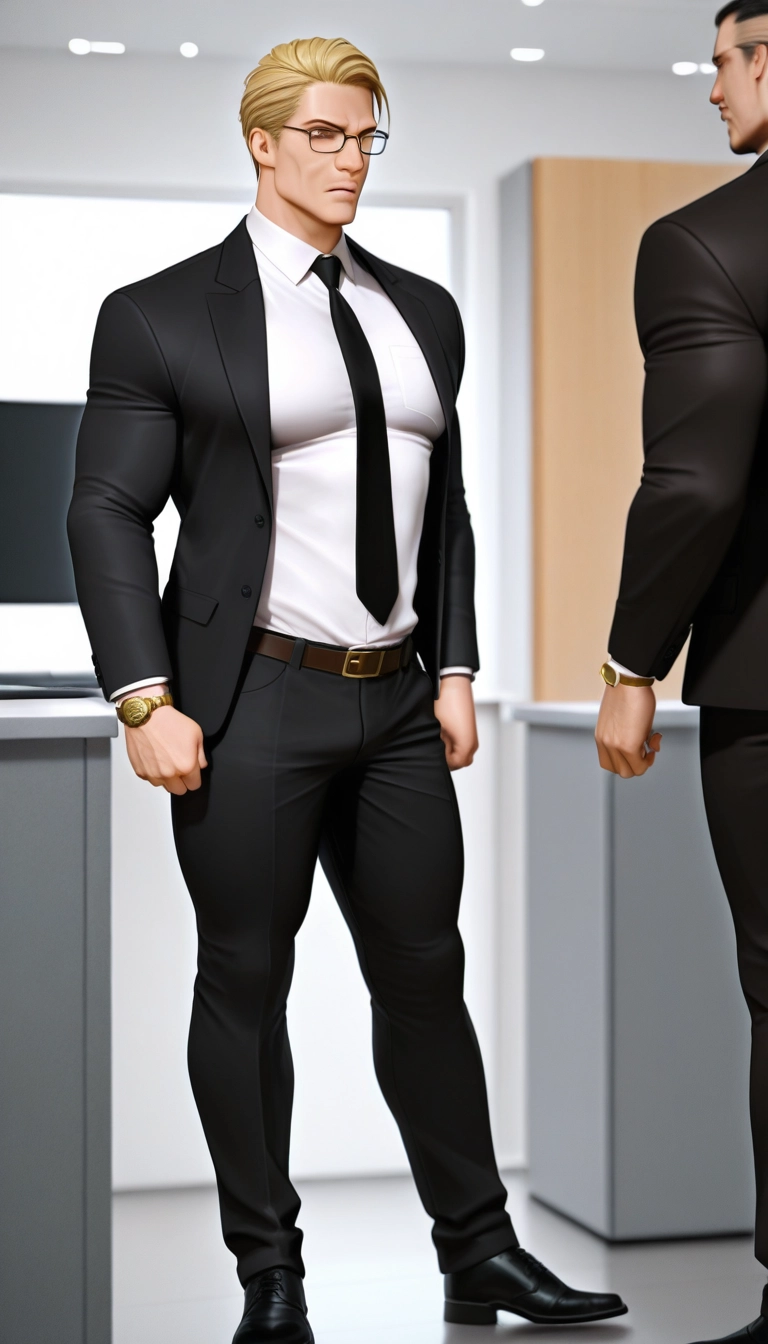 watch, wristwatch, male focus, 1boy, solo, pants · Yamete.gg