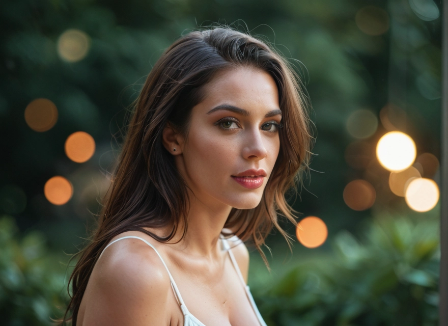 1girl, solo, jewelry, looking at viewer, earrings, long hair · Yamete.gg