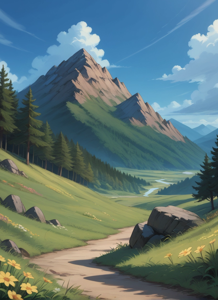 outdoors, no humans, scenery, sky, tree, cloud · Yamete.gg