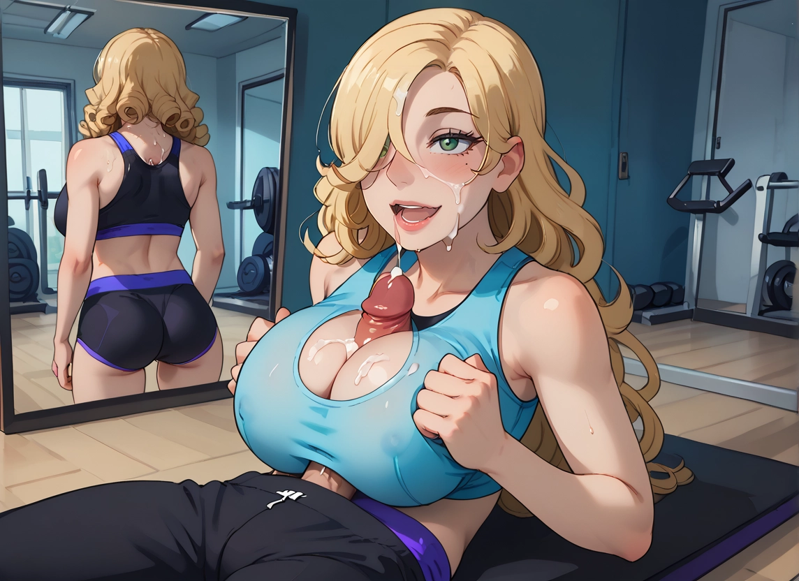 1girl, paizuri, breasts, penis, hetero, 1boy · Yamete.gg