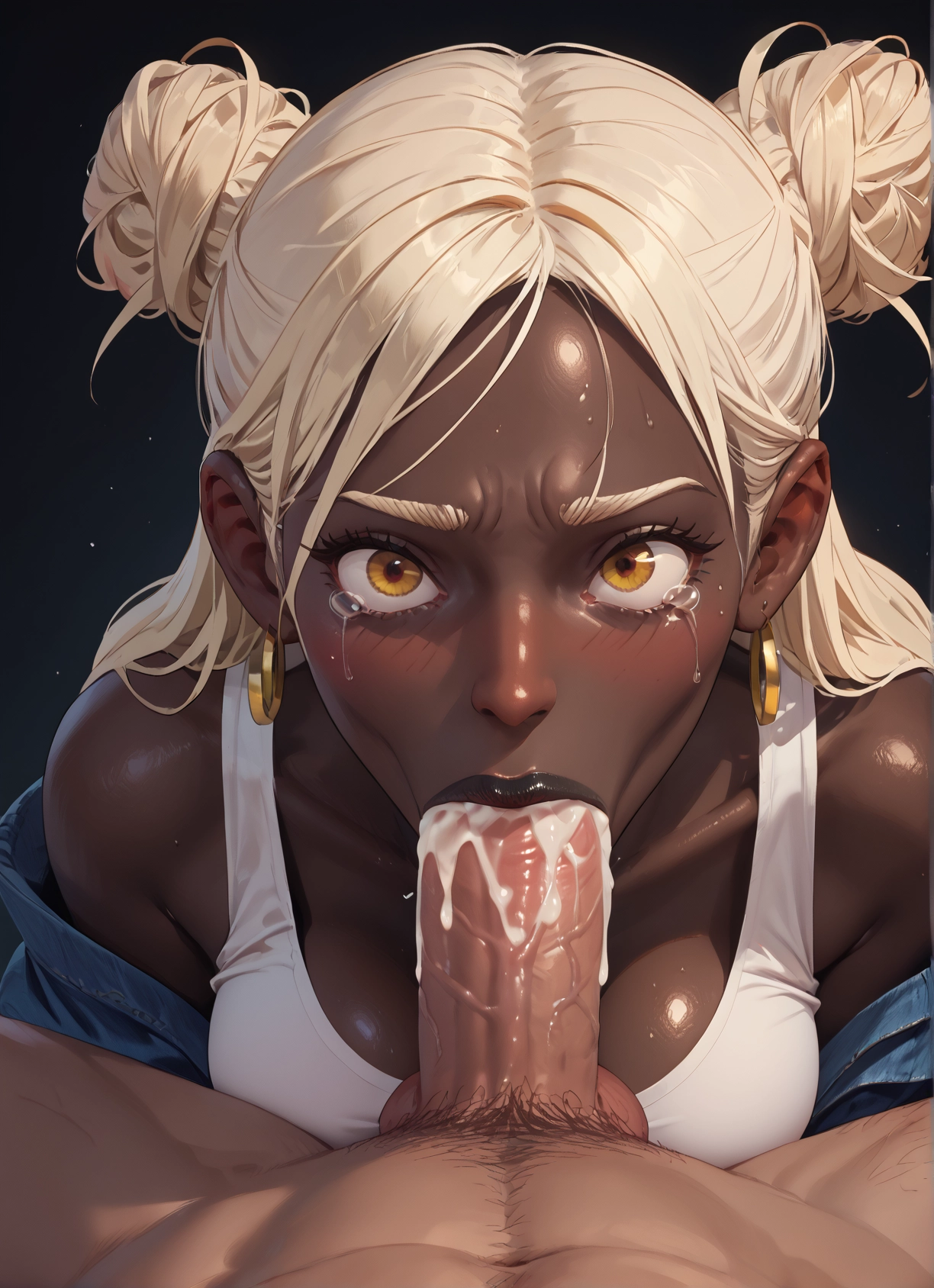 penis, 1girl, hetero, cum, oral, fellatio · Yamete.gg