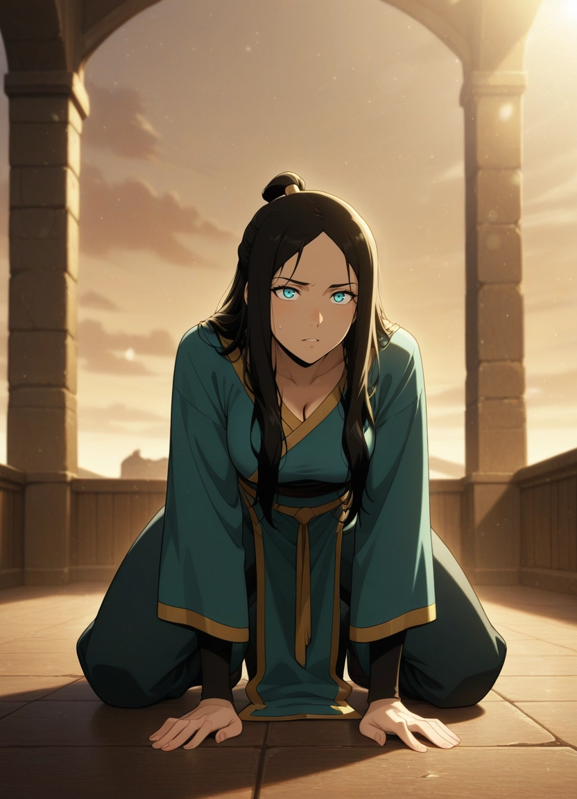 1girl, breasts, long hair, solo, looking at viewer, cleavage · Yamete.gg