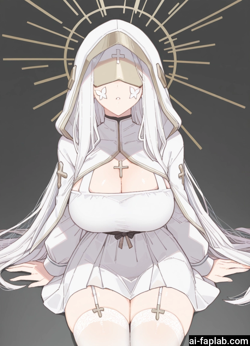 1girl, breasts, thighhighs, solo, cleavage, dress
