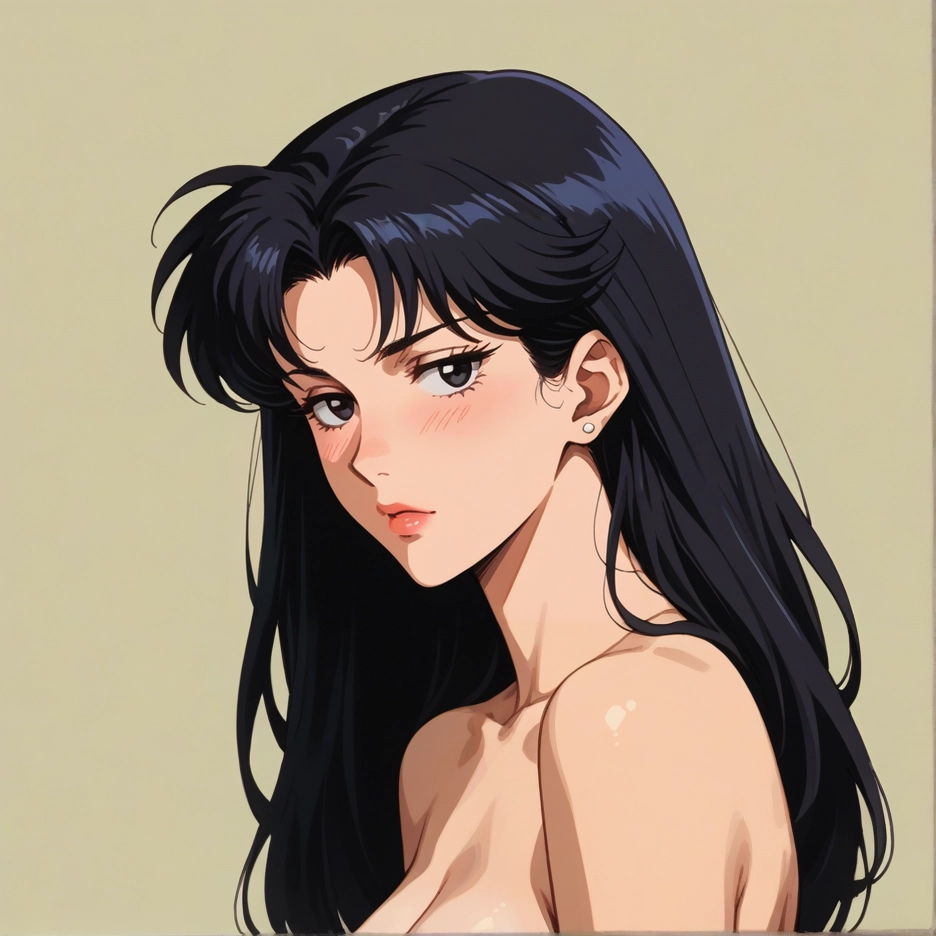 1girl, solo, long hair, earrings, jewelry, looking at viewer · Yamete.gg