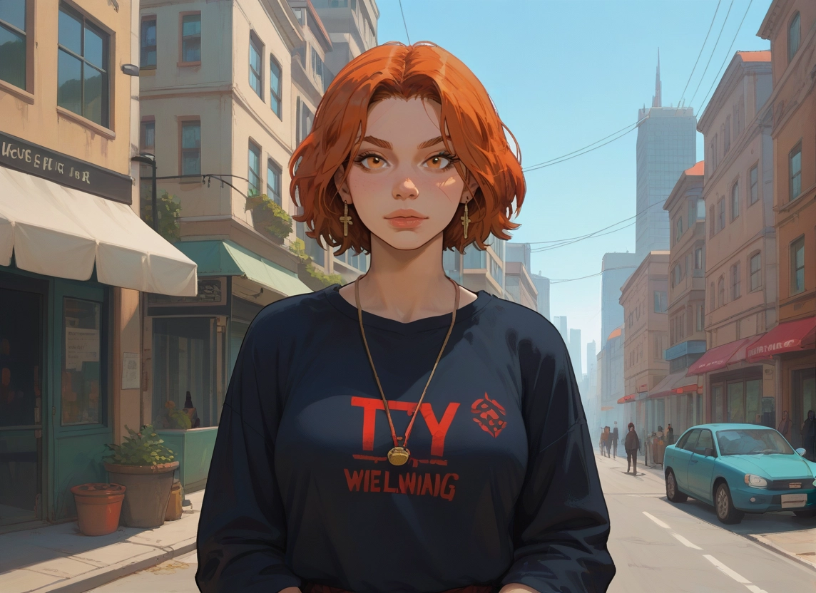 1girl, jewelry, car, motor vehicle, earrings, outdoors · Yamete.gg