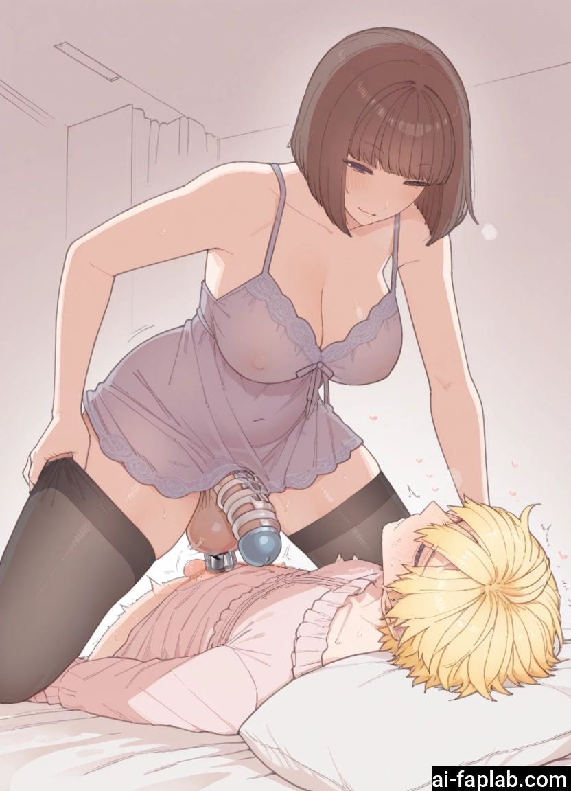 futanari, 1girl, 1boy, breasts, thighhighs, penis
