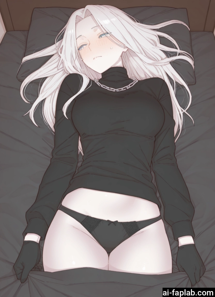 1girl, underwear, panties, gloves, blush, lying · Yamete.gg