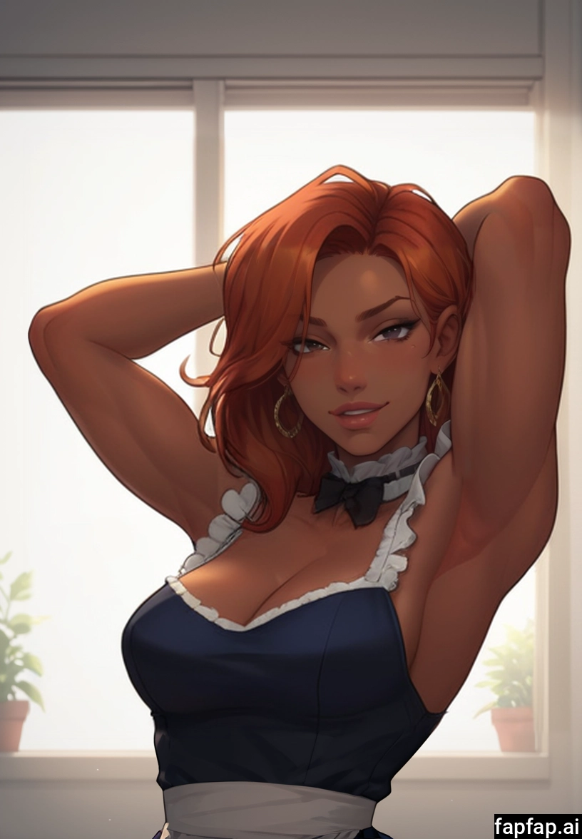 1girl, breasts, solo, dark skin, earrings, jewelry