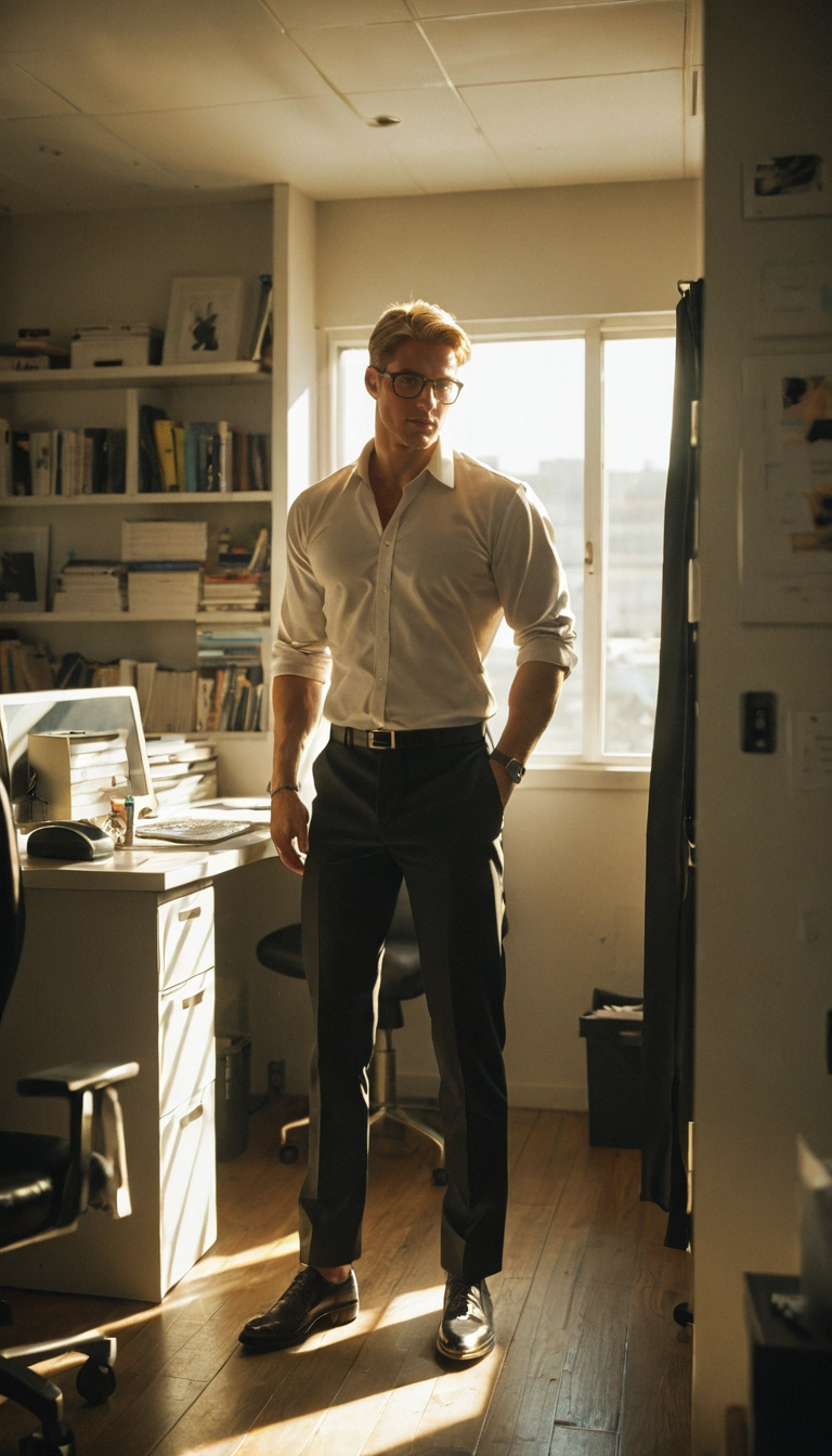 1boy, watch, male focus, shirt, solo, wristwatch · Yamete.gg